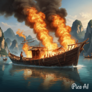 《火燒連環船》